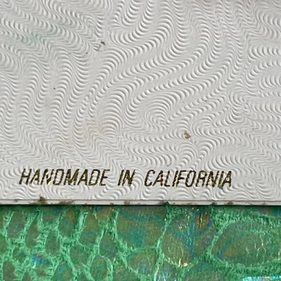 Vintage Carla Renee Handmade in California Dangle Pierced Earrings.  New  * - Picture 3 of 7